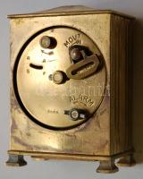 cca 1920 Zenith márkájú svájci utazóóra saját dobozában, működőképes, de javításra szorul/
Swiss tra...