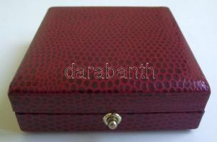 Bozó Gyula (1913-2004) DN. "Gr Széchenyi István / A Legnagyobb Magyar" ezüstözött fém emlé...