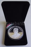 2006. "Puskás Ferenc / Magyar Labdarúgó Szövetség 1901" ezüstözött Br emlékérem (42mm) T:P...