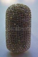 Hatalmas méretű ezüst (Ag) gyűrű markazitokkal /
Large silver ring with marcasites 18,15gr size: 58