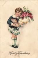 Greeting card, boy (EB)