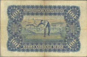 Svájc 1924. 100Fr T:III 
Switzerland 1924. 100 Francs C:F