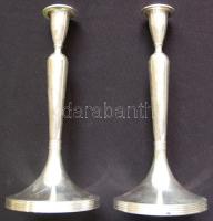 1937-1965 Egy pár dianás jelzésű ezüst (Ag) gyertyatartó /
A pair of silver candlesticks 27cm, 340gr