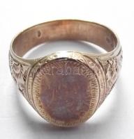 14K arany pecsétgyűrű jelzéssel, szép állapotban (méret:65 / 10.7g)
14Kt gold ring with hallmark, in...