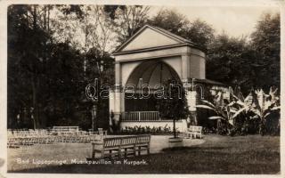 Bad Lippspringe bandstand in the park