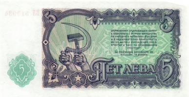 Bulgária 1951. 3L + 5L + 25L T:I + Szovjetunió 1934. 5R + T:II-
Bulgaria 1951. 3 Leva + 5 Leva + 25 ...