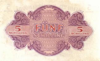 Ausztria/nemzetközi megszállás 1944. 1Sch + 5Sch 1945. 100Sch + Ausztria/Reichenberg 1919. 10K szüks...