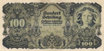 Ausztria/nemzetközi megszállás 1944. 1Sch + 5Sch 1945. 100Sch + Ausztria/Reichenberg 1919. 10K szüks...