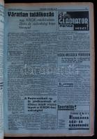 1935 A Sporthírlap 2. félévi számai bekötve jó állapotban