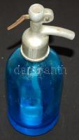 Régi szikvizes / szódás üveg `Zsidó Márton szikvíz-üzeme Tiszakürt` felirattal /
Vintage soda bottle...