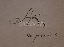 1931 Sági Sándor (1917-2007) anatómia tanulmányok és női akt ceruzarajzok Mongolfier France vízjeles...