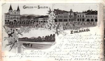 1898 Zsolna litho (small tear)