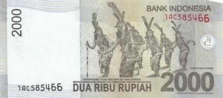 Indonézia/India/Honduras/Seychelles-szigetek/Nigeria 5db modern bankjegy T:I,I-
Indonesia/India/Hond...