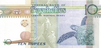 Indonézia/India/Honduras/Seychelles-szigetek/Nigeria 5db modern bankjegy T:I,I-
Indonesia/India/Hond...