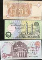 Egyiptom 5db modern bankjegy T:I
Egypt 5 modern banknotes C:Unc