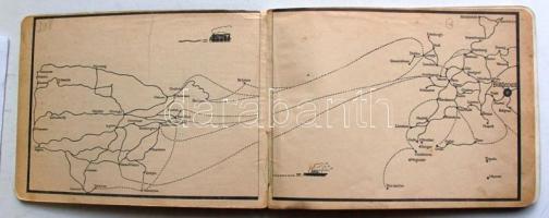 cca 1910 Illustrated description of Hungary and its capital. Bp., én. Hornyánszky. (1 lap hiány, cer...