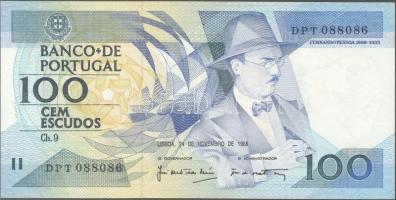 Portugália 1988. 100Esc T:II
Portugal 1998. 100 Escudos C:XF