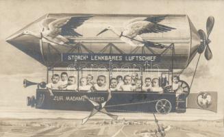 Storch´s aeroplane, babies