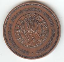 2000 "MÉE-Államalapítás ezredik évfordulója-Szent István" Br emlékérem (42mm) T:1-