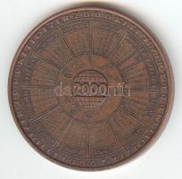 2000 "MÉE-Államalapítás ezredik évfordulója-Szent István" Br emlékérem (42mm) T:1-