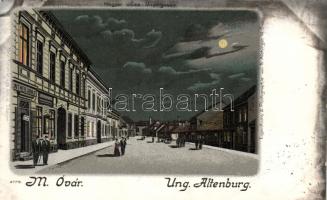 1899 Magyaróvár Magyar utca litho