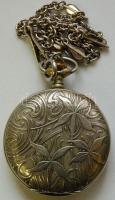 1908 Emco márkájú szép szecessziós ezüst (Ag) zsebóra másodpercmutatóval /
Silver art nouveau pocket...