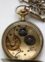 1908 Emco márkájú szép szecessziós ezüst (Ag) zsebóra másodpercmutatóval /
Silver art nouveau pocket...