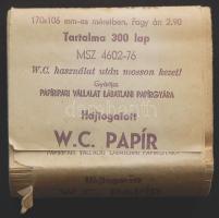 ~1950 Papíripari Vállalat lábatlani papírgyára - Hajtogatott W.C. papír 300lap eredeti csomagolásban