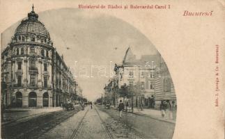 Bucharest Ministry of War and Carol Avenue (EK)