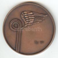 Kiss György (1943-) 1990. "Magyar Közúti Fuvarozók Egyesülete (MKFE) - ATRH" Br emlékérem ...