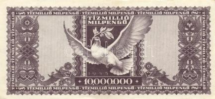 1945-46. 1.000.000P + 1.000.000MP + 1.000.000BP + 10.000.000P + 10.000.000MP + 10.000.000BP T:I-,II,...