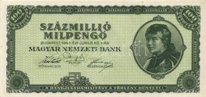 1946. 100.000.000P + 100.000.000MP + 1.000.000.000P + 1.000.000.000MP T.I,I-,II