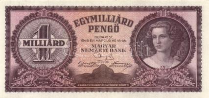 1946. 100.000.000P + 100.000.000MP + 1.000.000.000P + 1.000.000.000MP T.I,I-,II