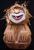 Mexikói kókuszdiópersely /
Mexican coconut money box 30cm