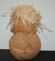 Mexikói kókuszdiópersely /
Mexican coconut money box 30cm