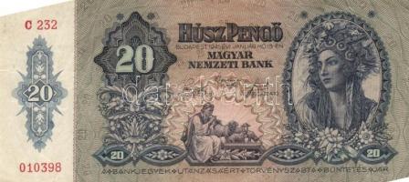 1930-45. 10P,20P (2klf), 50P (2klf),100P (2klf),500P,1000P összesen 9db T:II,III