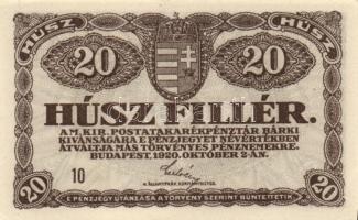 1914. 2K + 1916. 1K + 1920. 20f + 50f + 1K (2klf) + 2K "2aa" T:I,II,II-,III