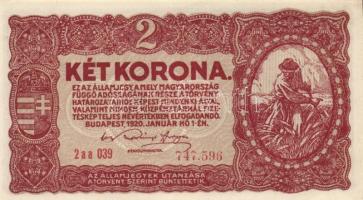 1914. 2K + 1916. 1K + 1920. 20f + 50f + 1K (2klf) + 2K "2aa" T:I,II,II-,III