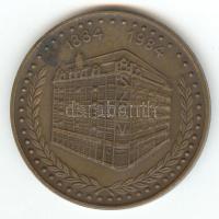 1984. "Szerelvényértékesítő Vállalat 100 éves fennállása" Br emlékérem (42mm) T:2