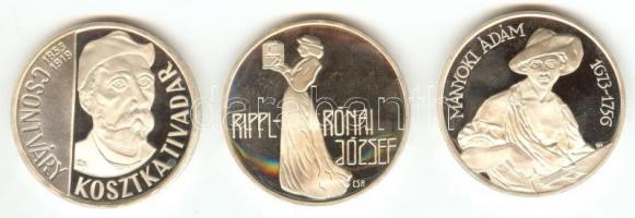 1977. 200Ft Ag 3klf "Festők II.-Mányoki, Rippl-Rónai, Csontváry" sor T:PP Csak 5-5000db!