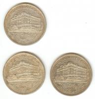 1992. 200Ft Ag "MNB" (3x) T:2