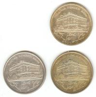 1992-93. 200Ft Ag "MNB" (3x) T:2