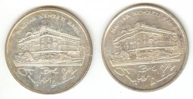 1992-93. 200Ft Ag "MNB" (2x) T:2