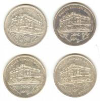 1992. 200Ft Ag "MNB" (4x) T:2