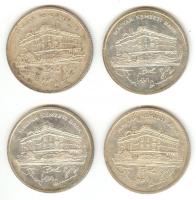 1992. 200Ft Ag "MNB" (4x) T:2