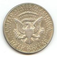 Amerikai Egyesült Államok 1965. 1/2$ Ag "Kennedy" T:2- USA 1965. 1/2 Dollar Ag "Kennedy" C:VF