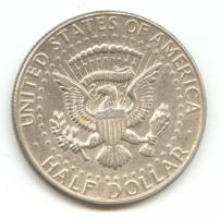 Amerikai Egyesült Államok 1968D. 1/2$ Ag "Kennedy" T:2 USA 1968D 1/2 Dollar Ag "Kennedy" C:XF