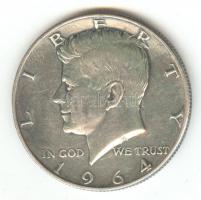 Amerikai Egyesült Államok 1964. 1/2$ Ag "Kennedy" T:2
USA 1964. 1/2 Dollar "Kennedy&q...