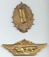 ~1970  2. Osztályos Vezetékes híradó + 3. Osztályos harckocsizó jelvény