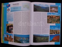 Nagy Képes Földrajzi Világatlasz. Bp, 2007, Hibernia Nova. Hibátlan állapotban